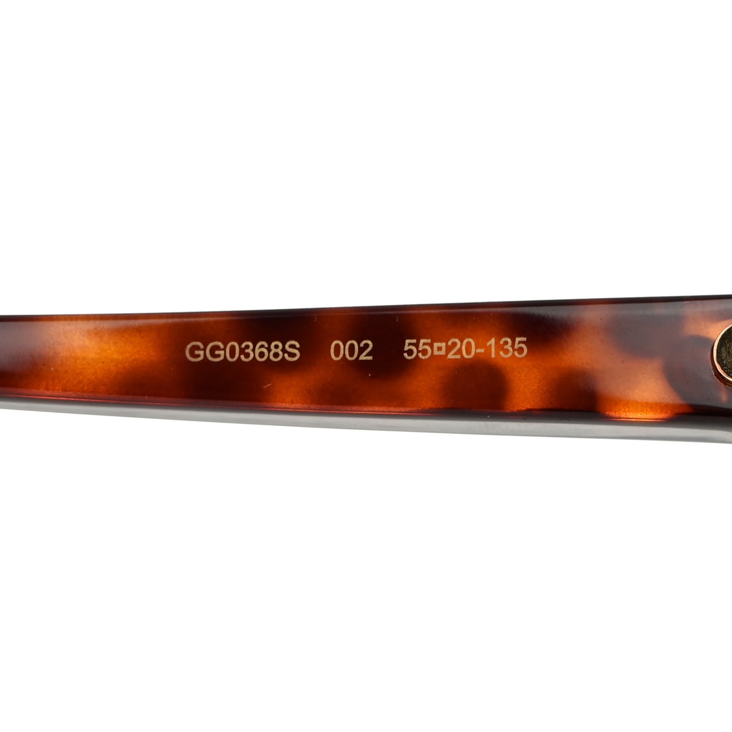 Acetate Round GG Sunglasses GG0368S Havana