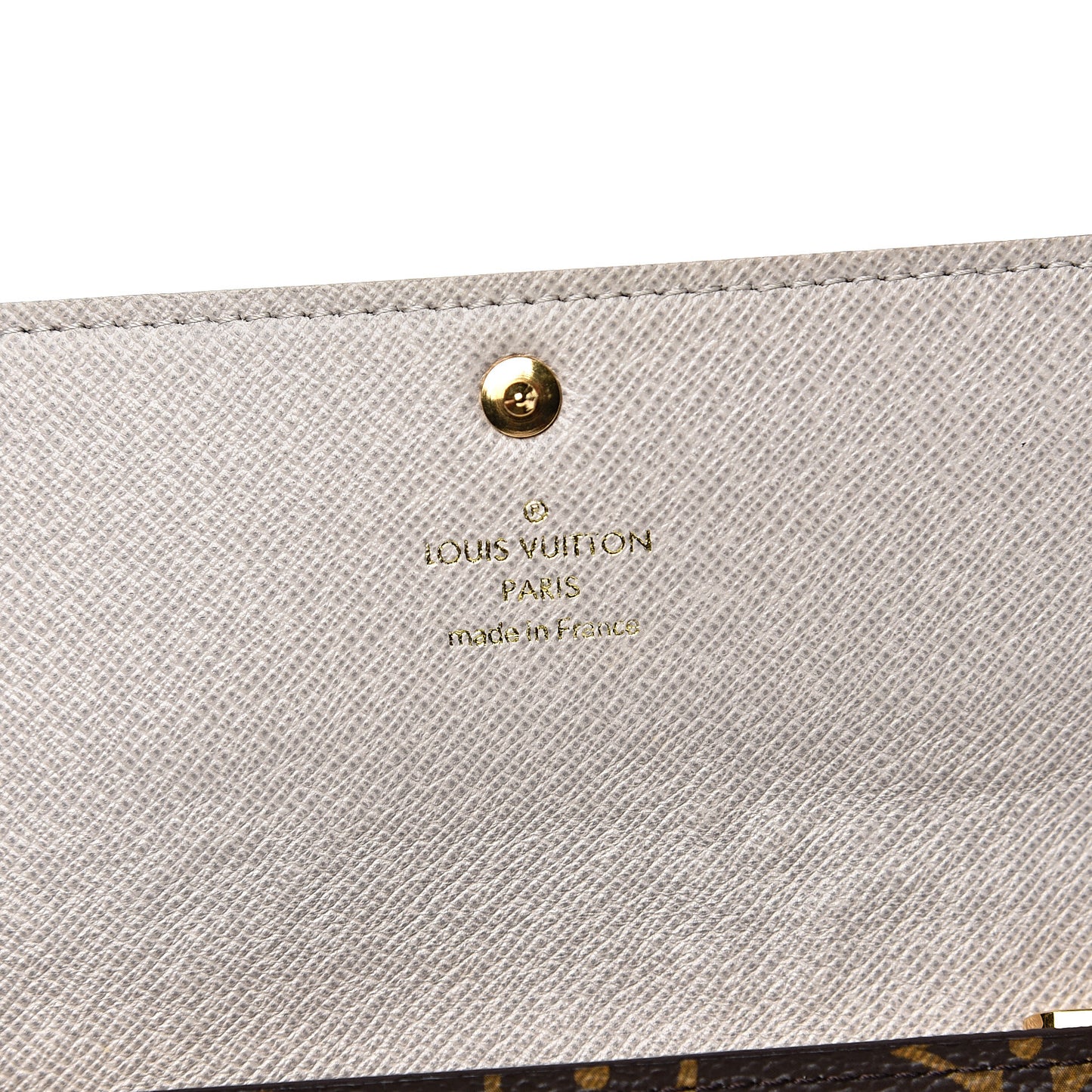 Monogram Dentelle Sarah Wallet Silver