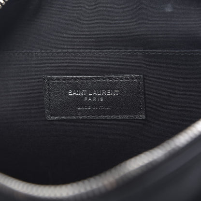 Saint Laurent Lambskin Monogram Small Lou Camera Bag Black 6 of 13