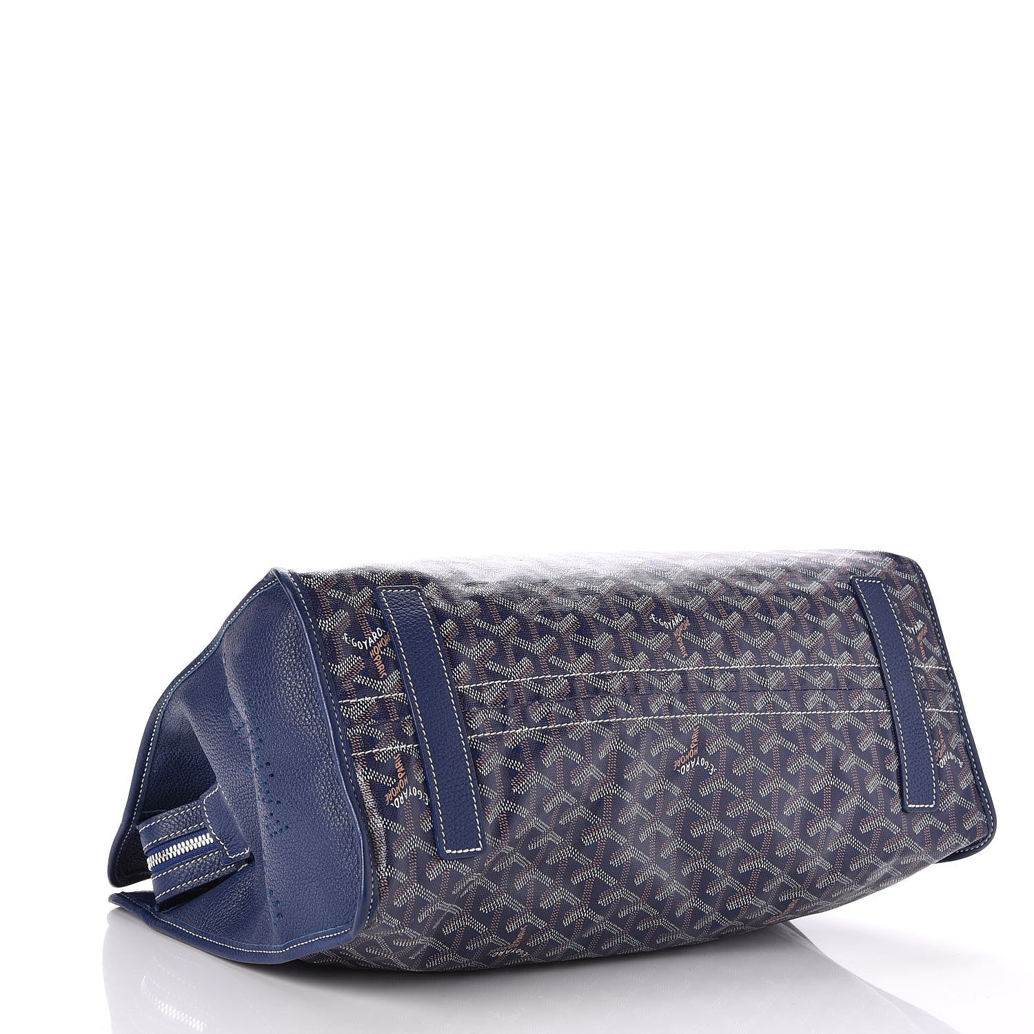 Goyard Goyardine Sac Hardy Pet Carrier PM Navy 4 of 7