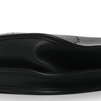 Hermes Taurillon Clemence Evelyne III PM Black 10 of 10