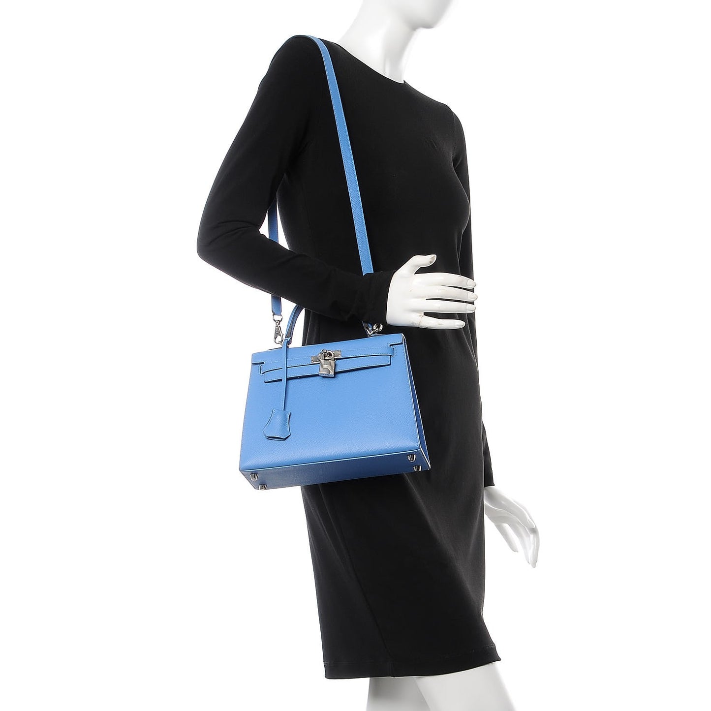 Epsom Kelly Sellier 25 Bleu Paradis