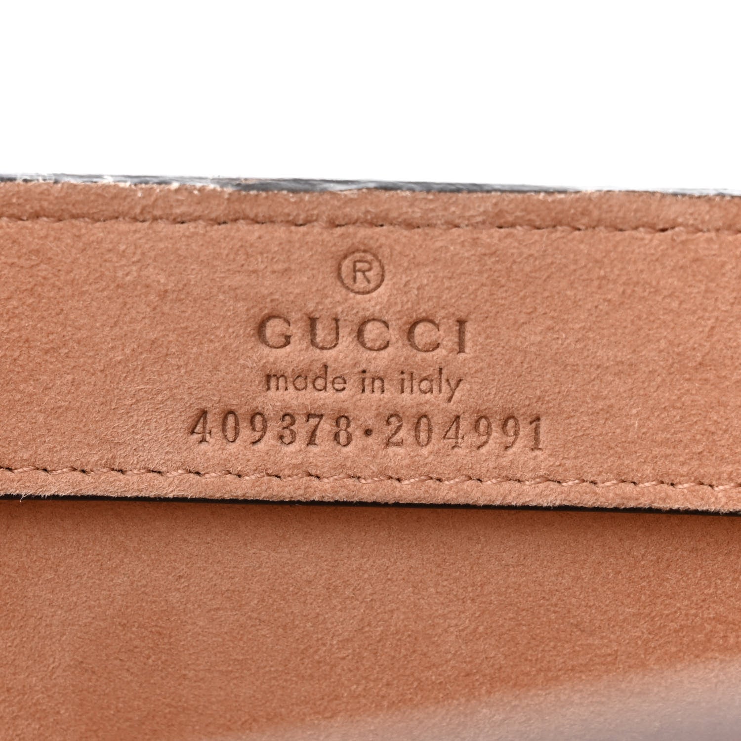 Gucci Calfskin Embossed Medium XL Tote Red 5 of 8