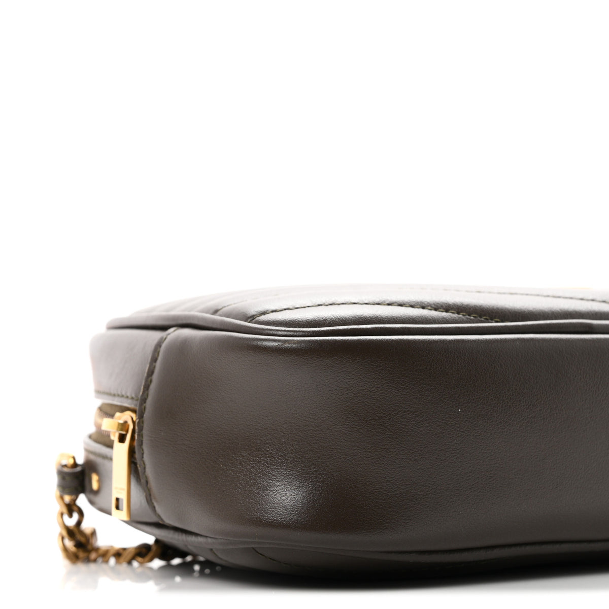 Saint Laurent Calfskin Matelasse Monogram Mini Lou Camera Bag Light Musk 9 of 11