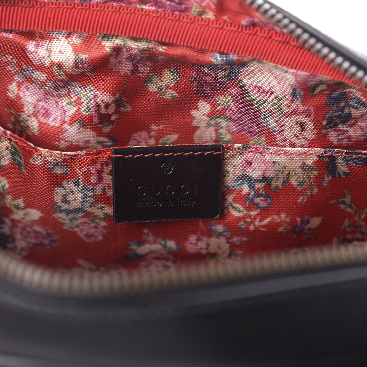 Gucci Calfskin Web Trapuntata Small GG Shoulder Bag Black 6 of 11