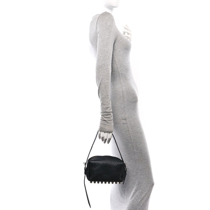 Alexander Wang Pebbled Lambskin Small Ricco Shoulder Bag Black 2 of 9