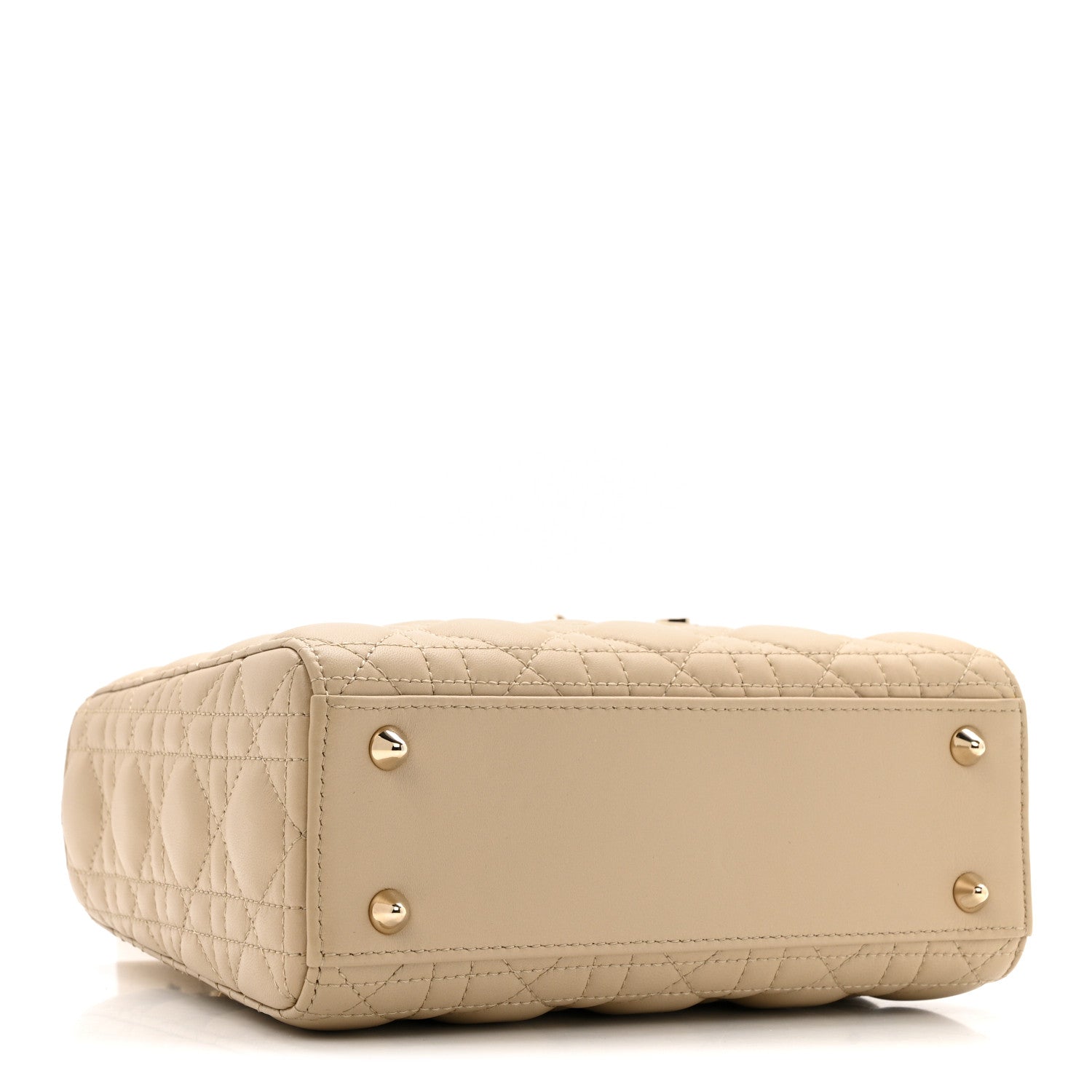 Christian Dior Lambskin Cannage Small My ABCDior Lady Dior Corda 4 of 11