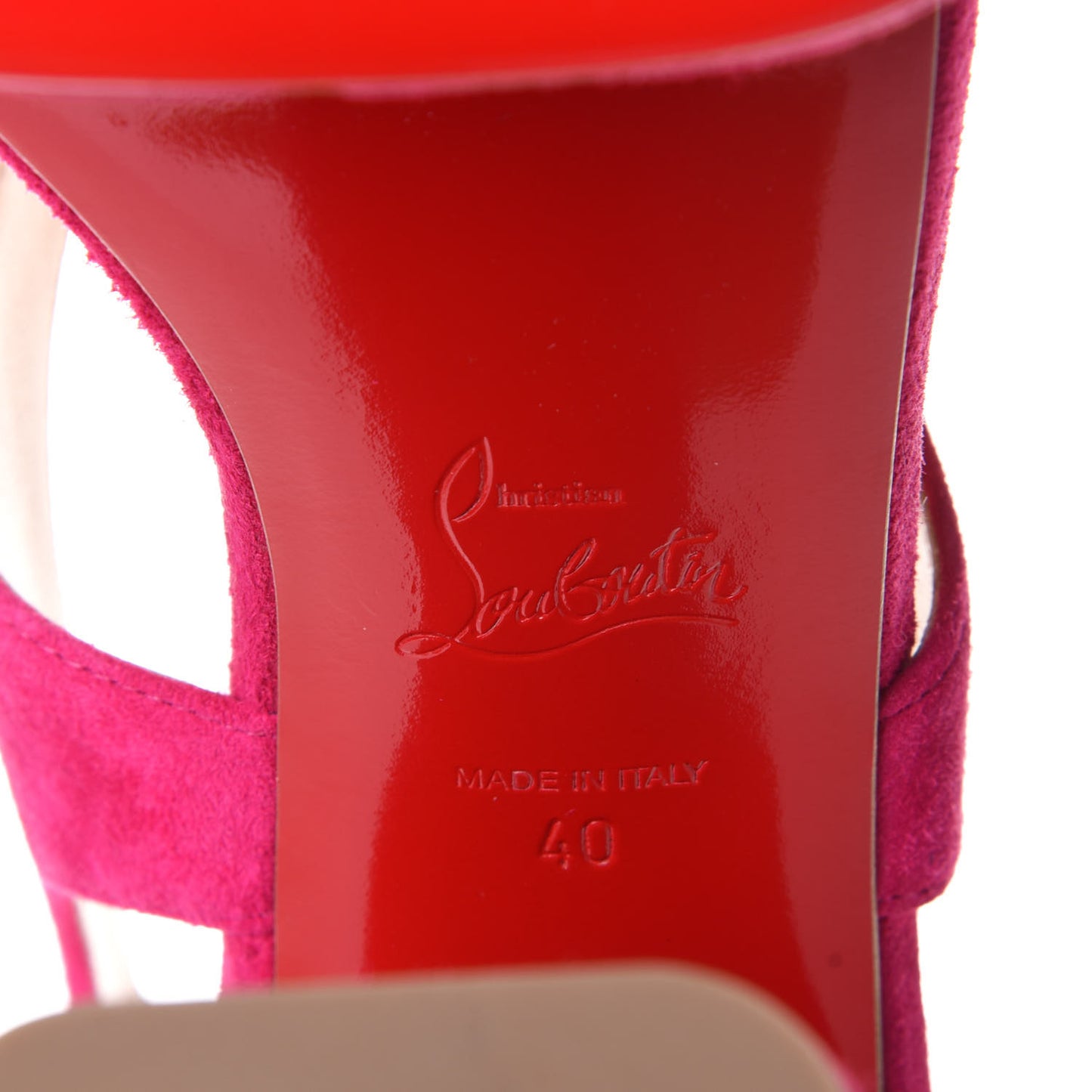 Veau Velours Foolish 130 Platform Sandals 40 Bomba