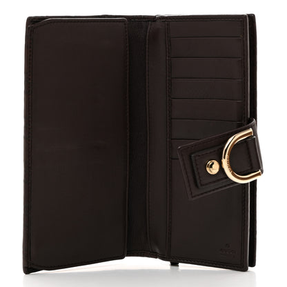 Gucci Guccissima Abbey Continental Wallet Chocolate 5 of 9