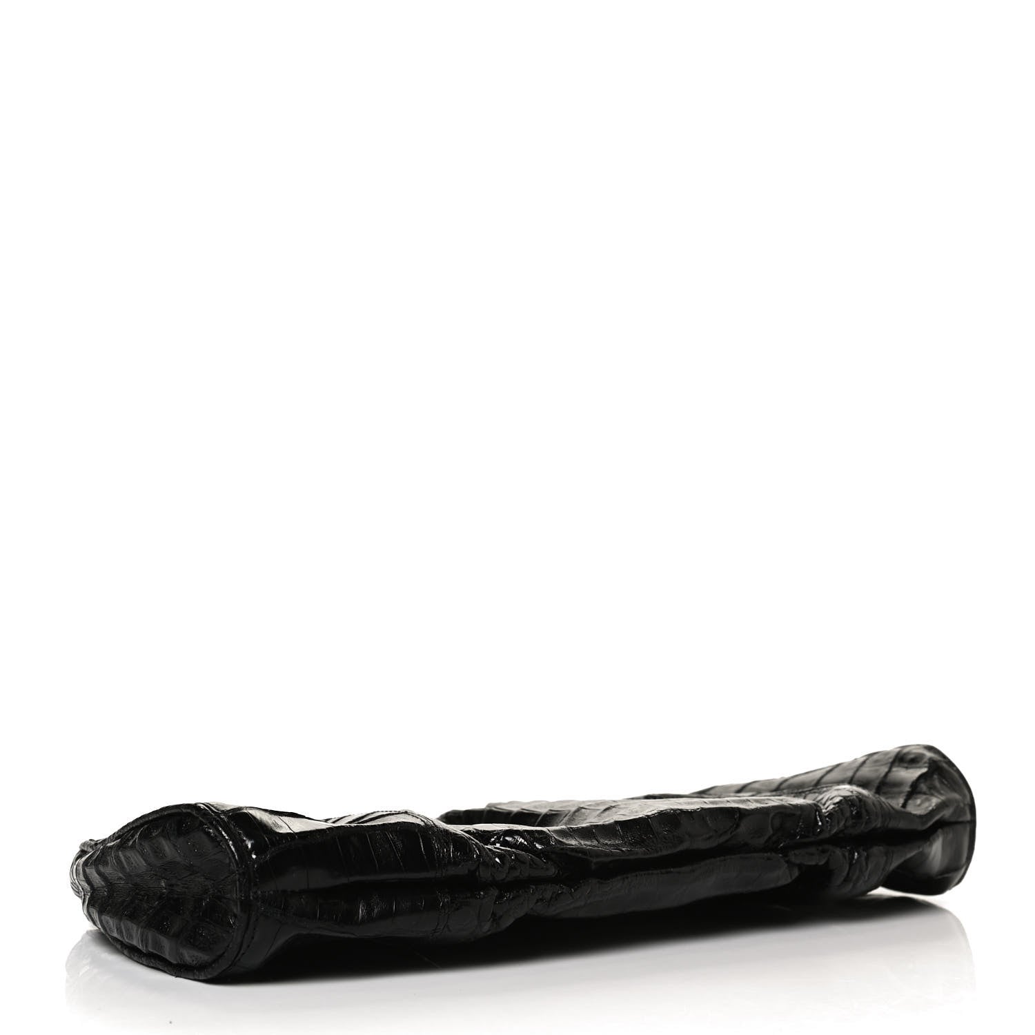 Nancy Gonzalez Crocodile Clutch Black 4 of 9
