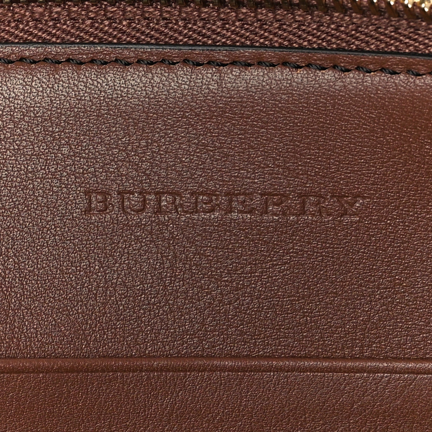 Burberry House Check Derby Peyton Crossbody Clutch Bag Tan 6 of 8