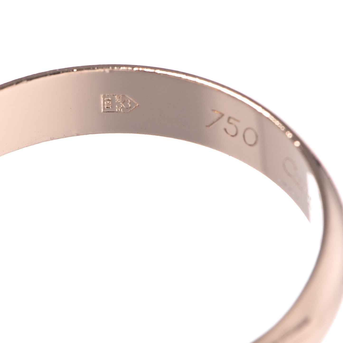 18K Pink Yellow White Gold Classic Trinity Ring 52 6