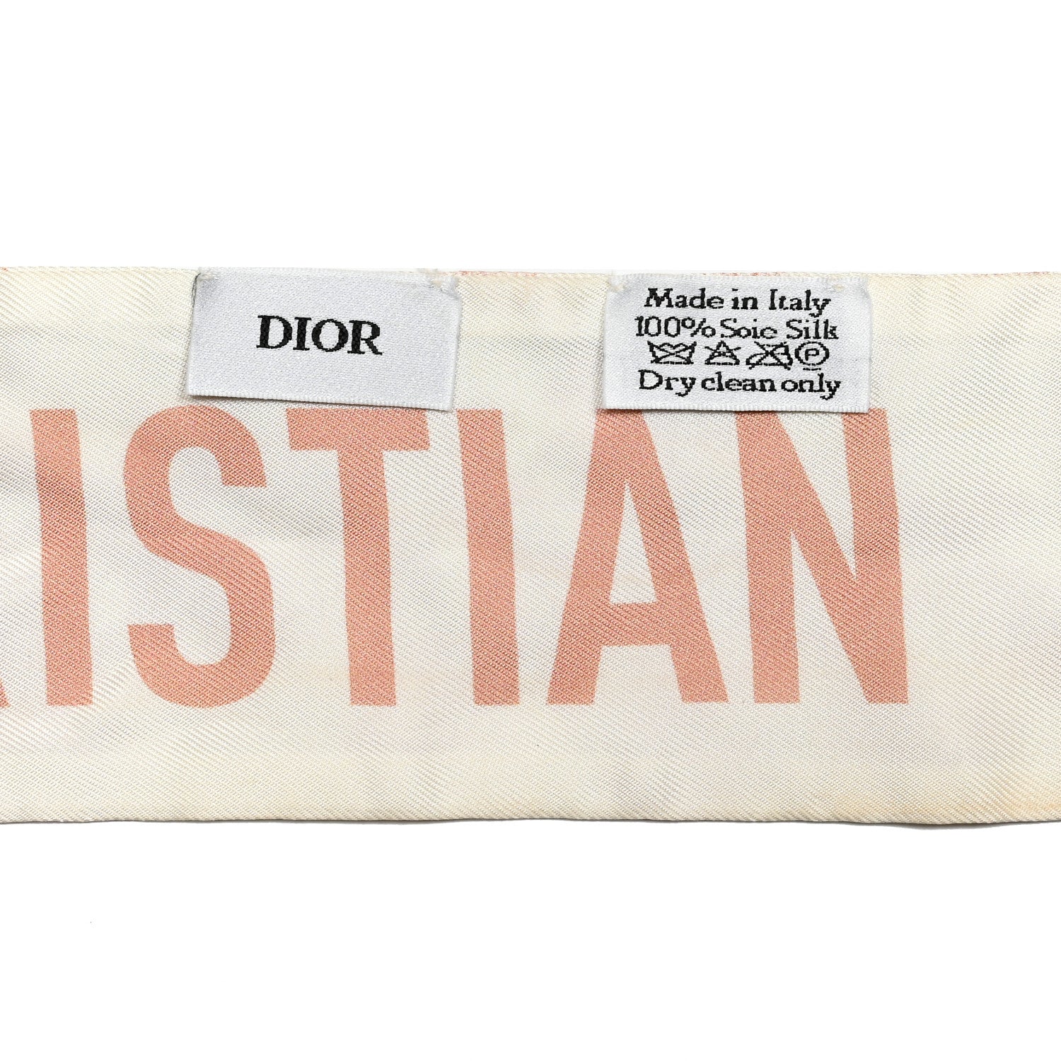 Christian Dior Silk Toile De Jouy Mitzah Scarf Pink 3 of 5