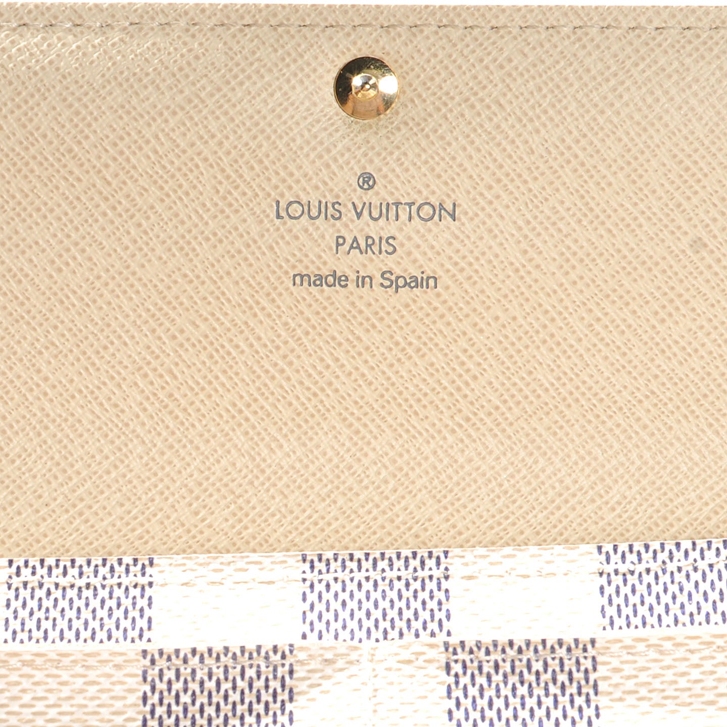 Louis Vuitton Damier Azur Sarah Wallet 6 of 7