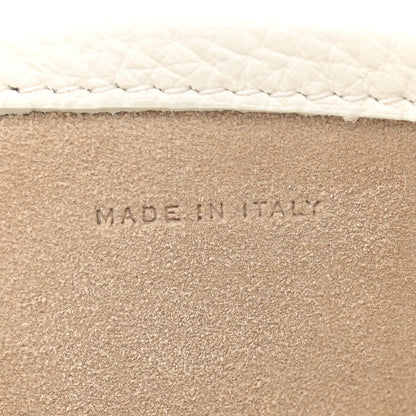 The Row Grained Calfskin Large N/S Park Tote Ivory 7 of 11