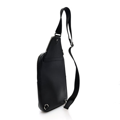 Louis Vuitton Taiga Avenue Sling Bag NM Black 3 of 8