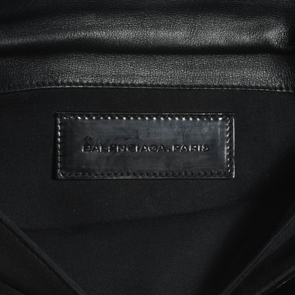 Balenciaga Patent Giant Envelope Clutch Black 6 of 7