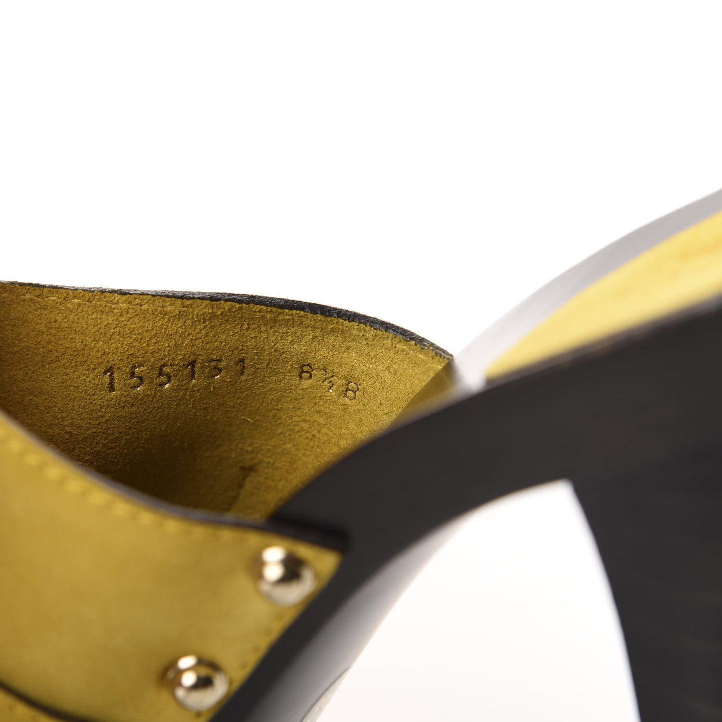 Suede Icon Bit Clog Slide Sandals 8.5 Citrus
