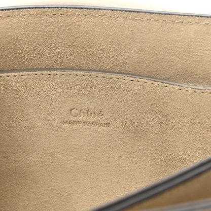 Chloe Suede Calfskin Small Faye Shoulder Bag Motty Grey 7 of 12