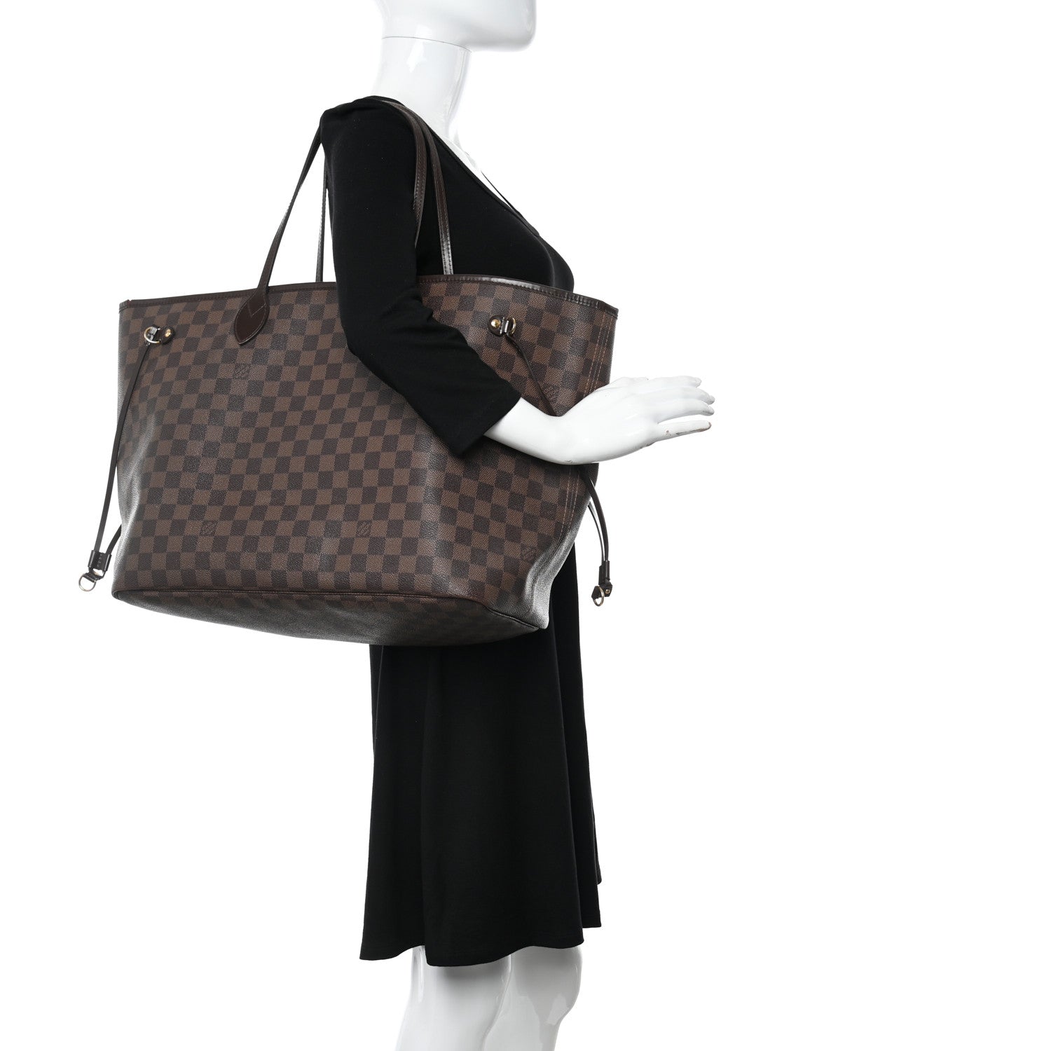 Louis Vuitton Damier Ebene Neverfull GM 2 of 14