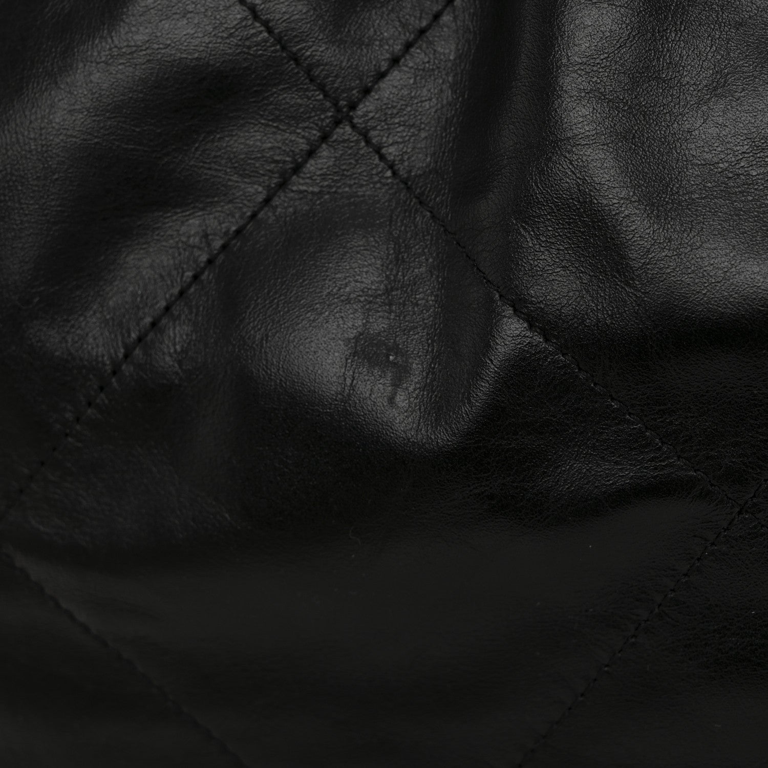 Chanel Shiny Calfskin Quilted Small Chanel 22 Black 13 of 14