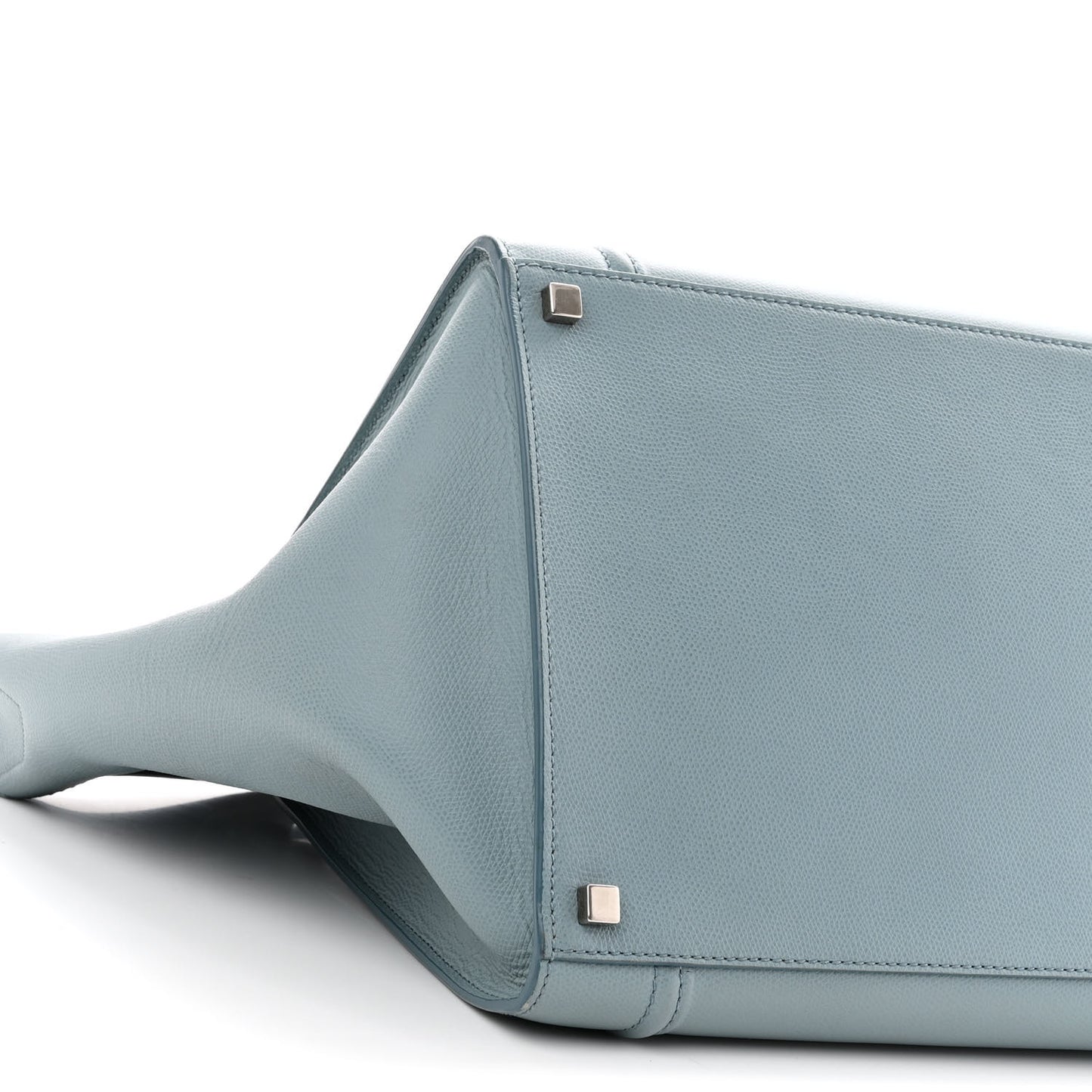Baby Grained Calfskin Medium Phantom Luggage Glacier