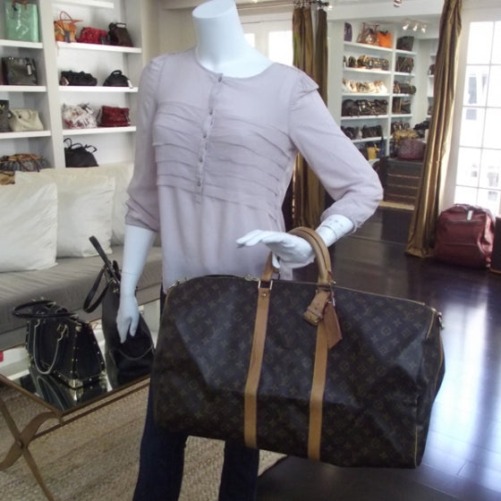 Louis Vuitton Monogram Keepall 55 2 of 9