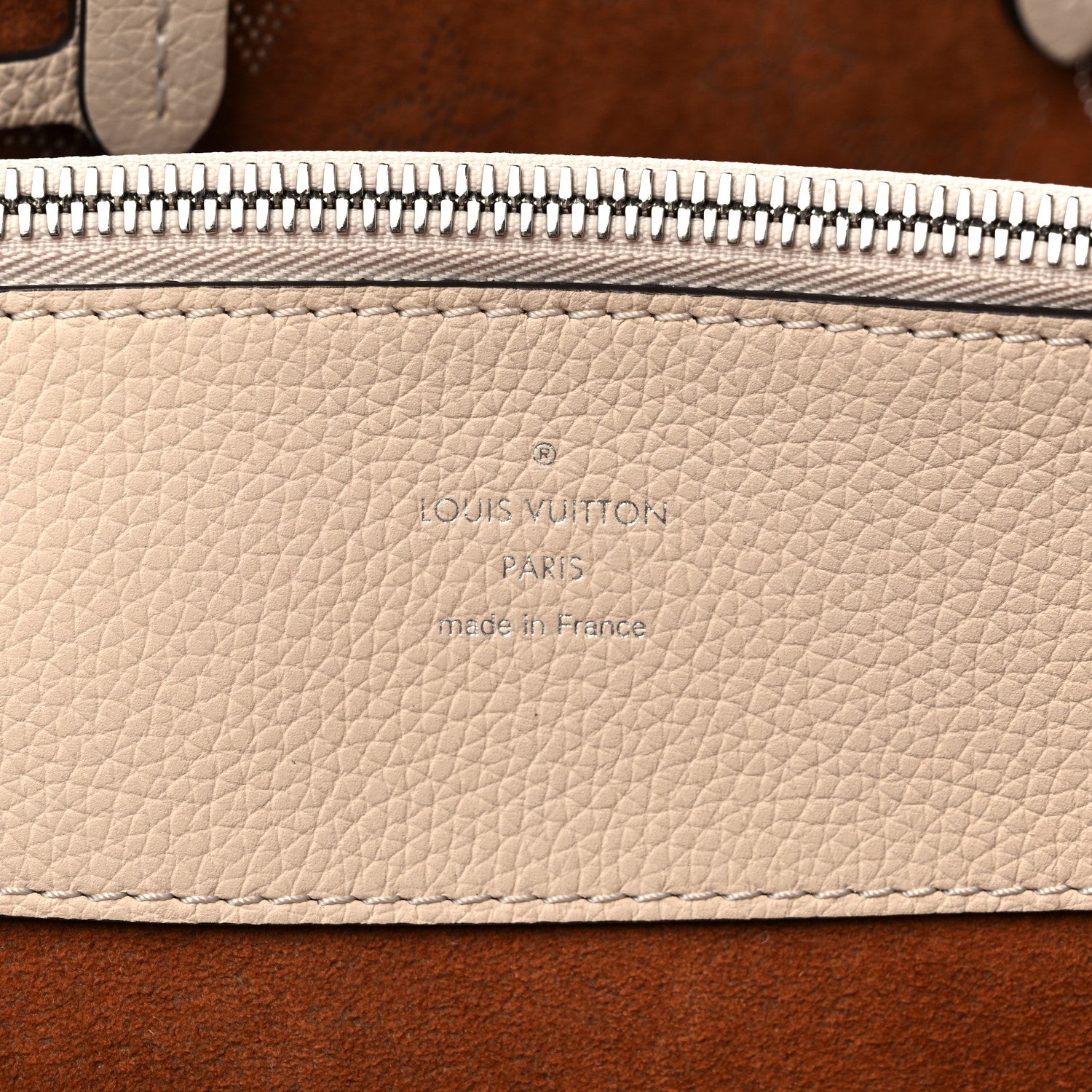 Louis Vuitton Mahina Bella Tote Creme Beige 6 of 13