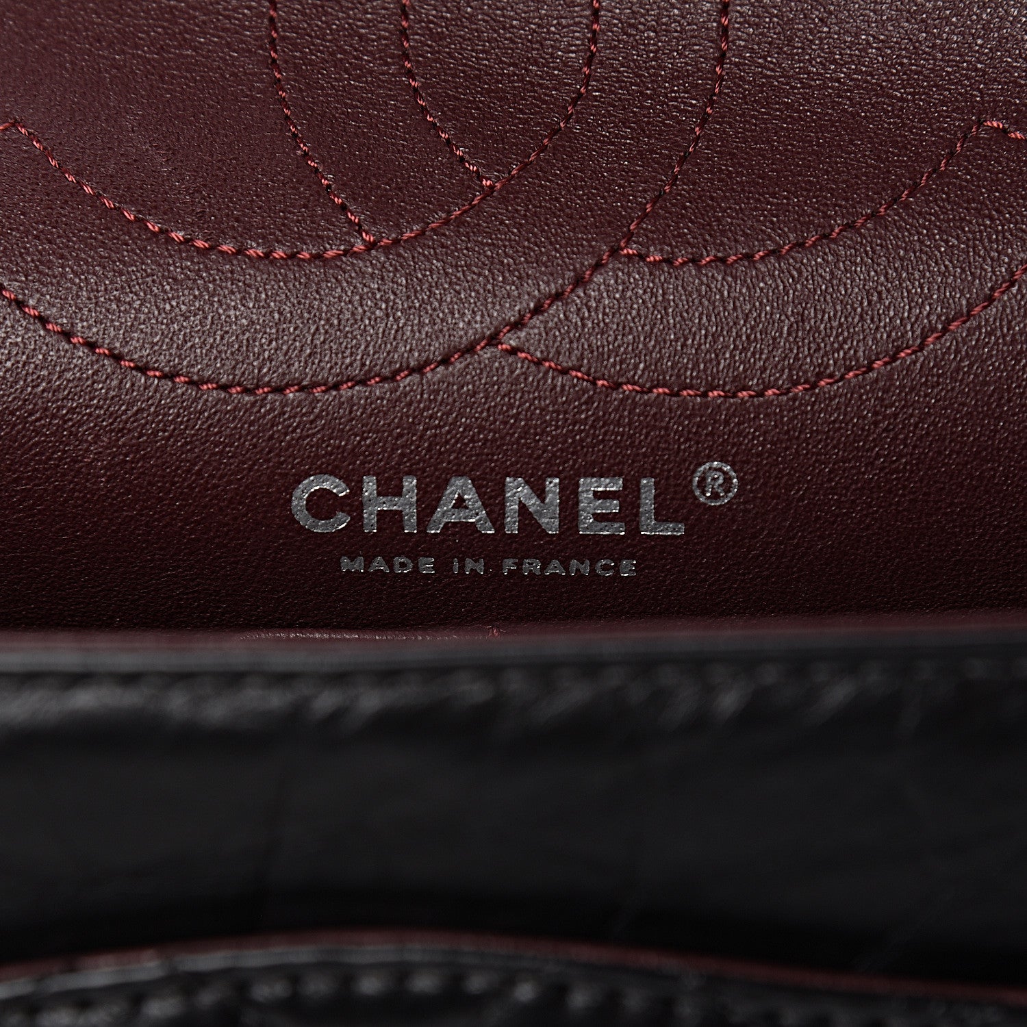 Chanel Aged Calfskin Quilted 2.55 Reissue 226 Flap Black 10 of 10