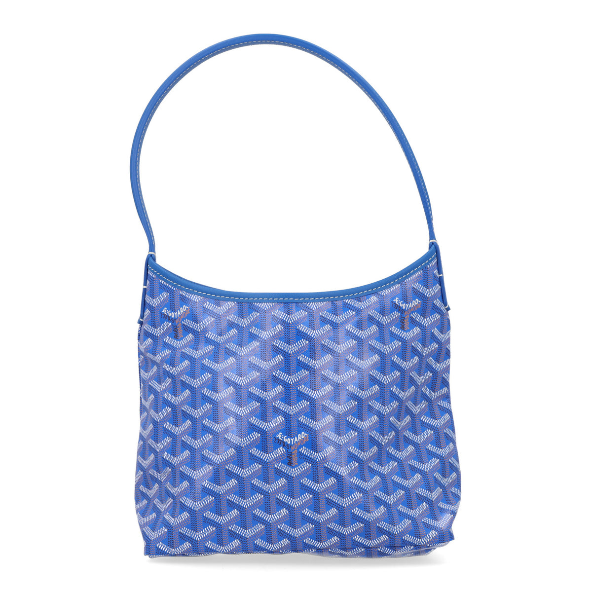 Goyardine Clover Mini Boheme Hobo Blue