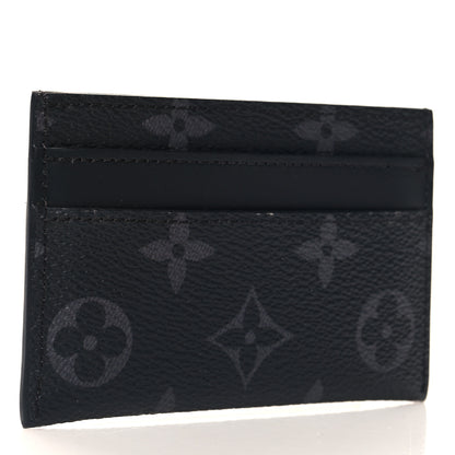 Louis Vuitton Monogram Eclipse Porte-Cartes Double Card Holder 3 of 6