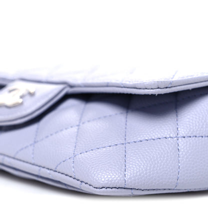 Chanel Caviar Quilted Glasses Case With Chain Light Purple 11 of 11
