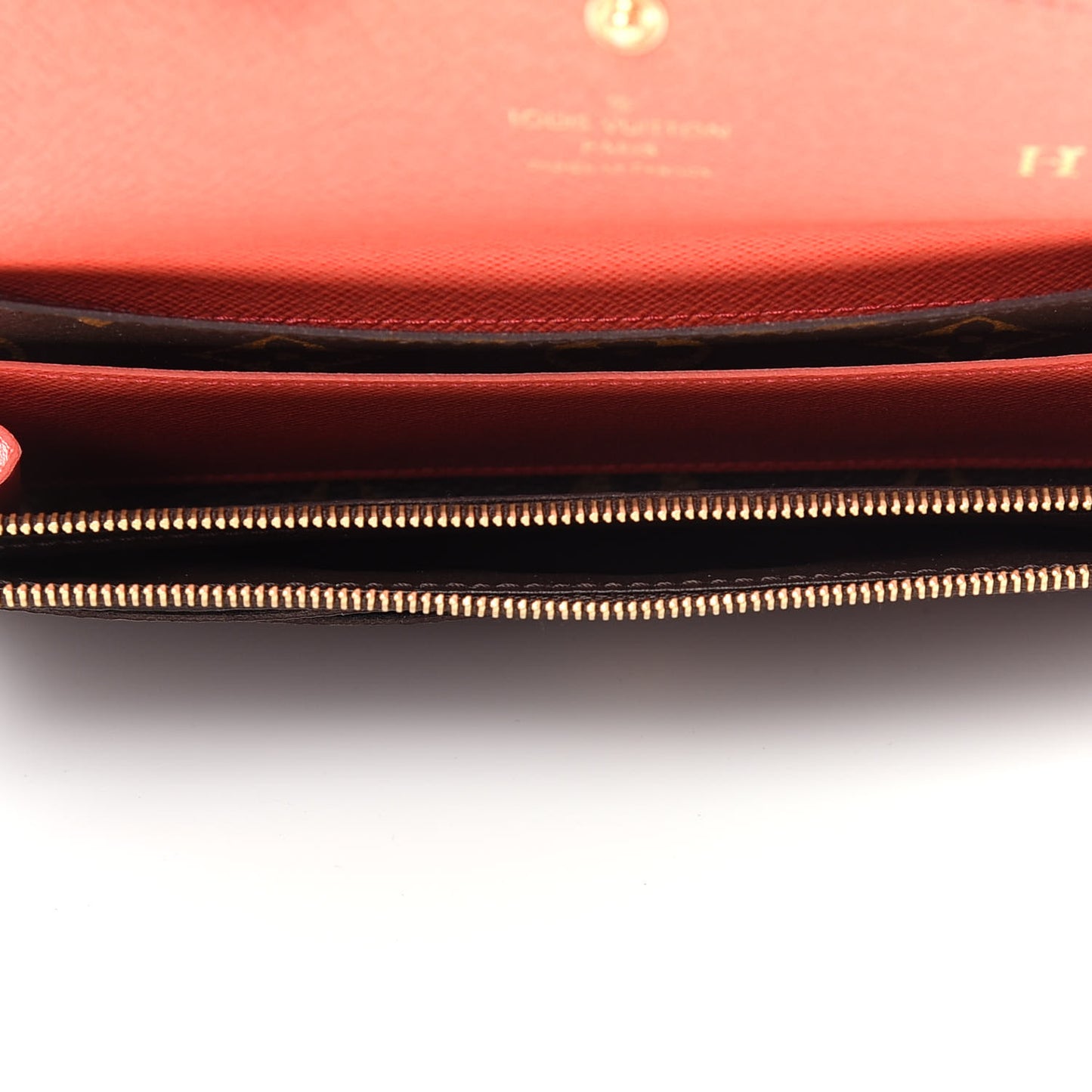 Monogram Emilie Wallet Poppy