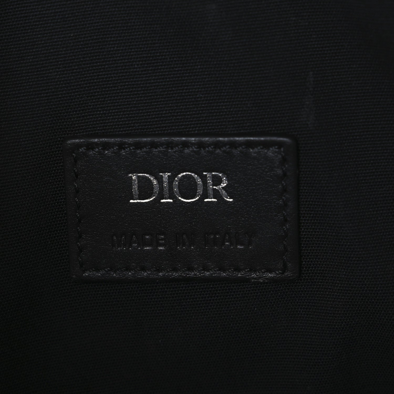 Christian Dior Canvas CD Diamond Lingot 22 Bag Black 6 of 12