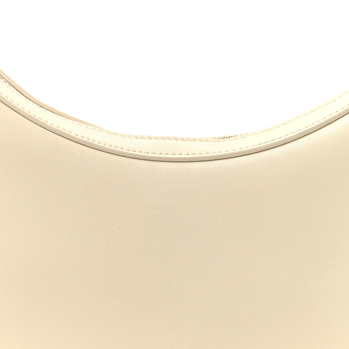 Bottega Veneta Smooth Calfskin Hula Hoop Shoulder Bag Sea Salt 8 of 10