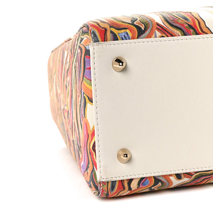 Christian Dior Deerskin Heart Printed Medium Lady Dior Multicolor 6 of 9
