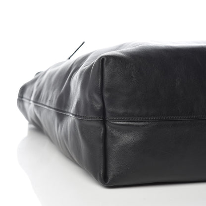 Prada Soft Calf Shopping Tote Black 8 of 13