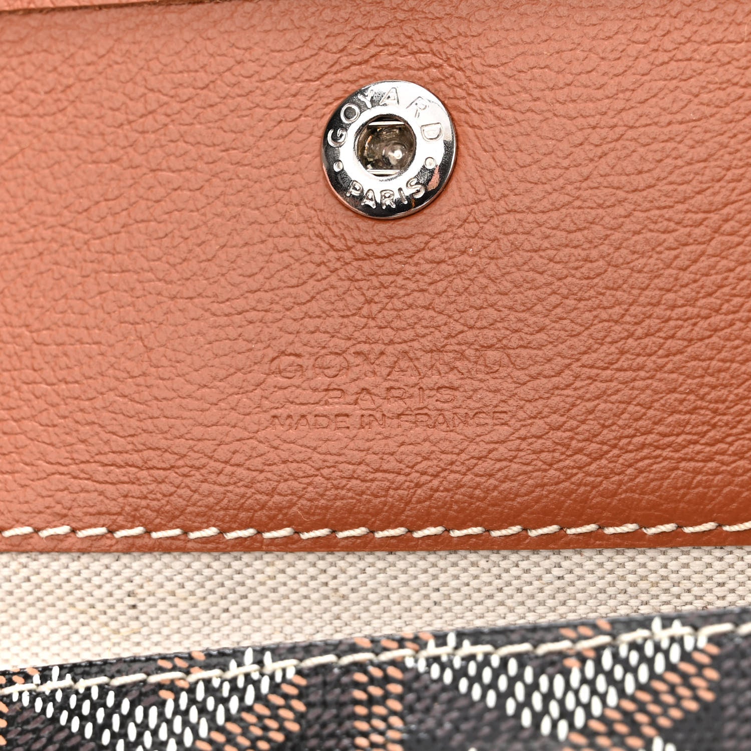 Goyard Goyardine Saint Louis PM Black Gold 7 of 10