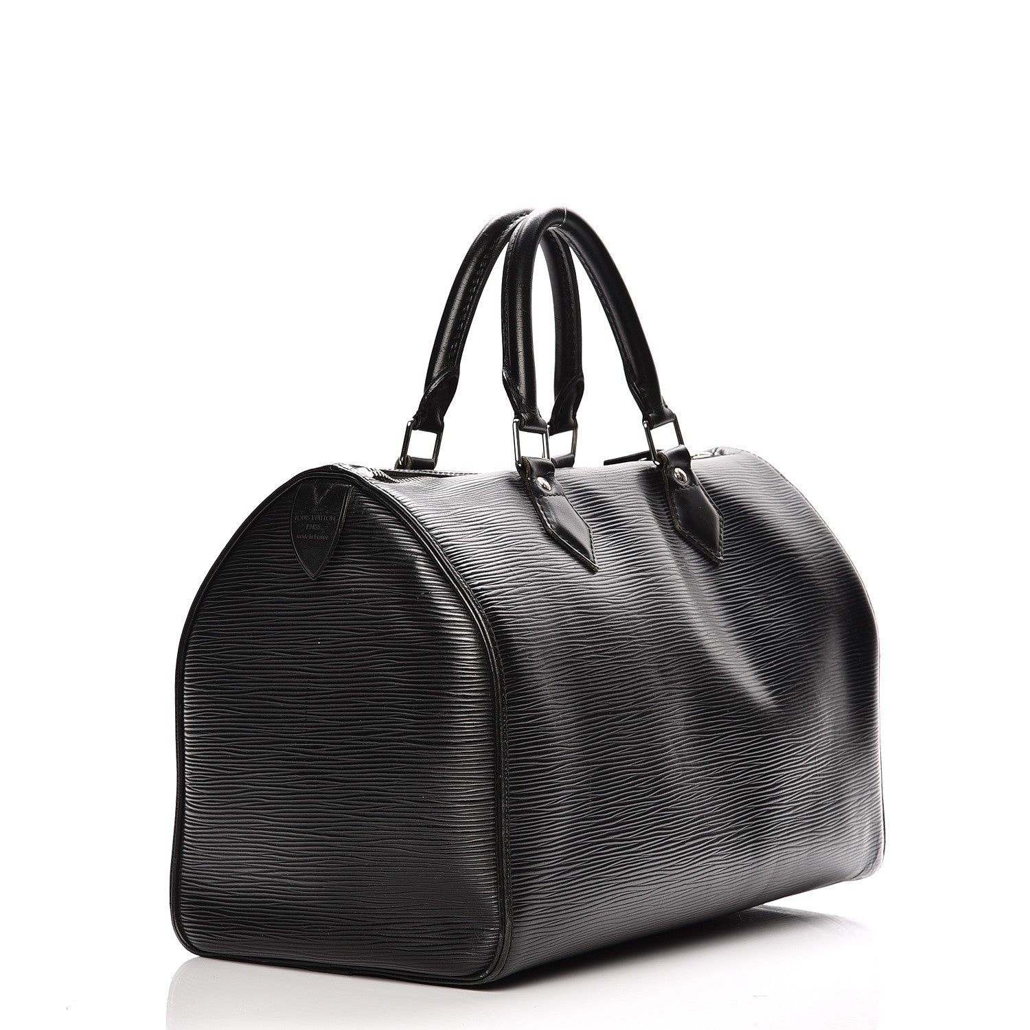 Louis Vuitton Epi Speedy 30 Black 3 of 13