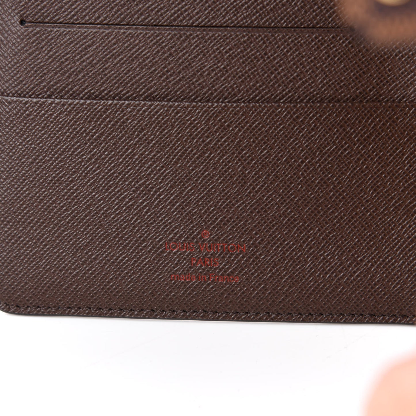 Damier Ebene Medium Ring Agenda Cover