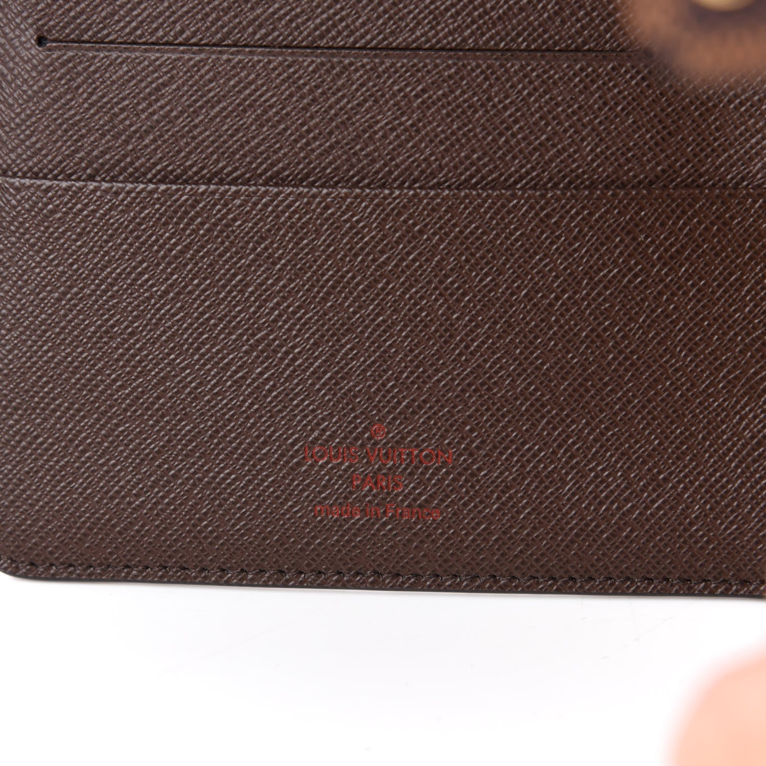 Louis Vuitton Damier Ebene Medium Ring Agenda Cover 6 of 7