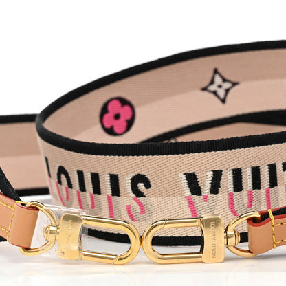 Louis Vuitton Jacquard Speedy Bandouliere 20 Shoulder Strap Black 3 of 3