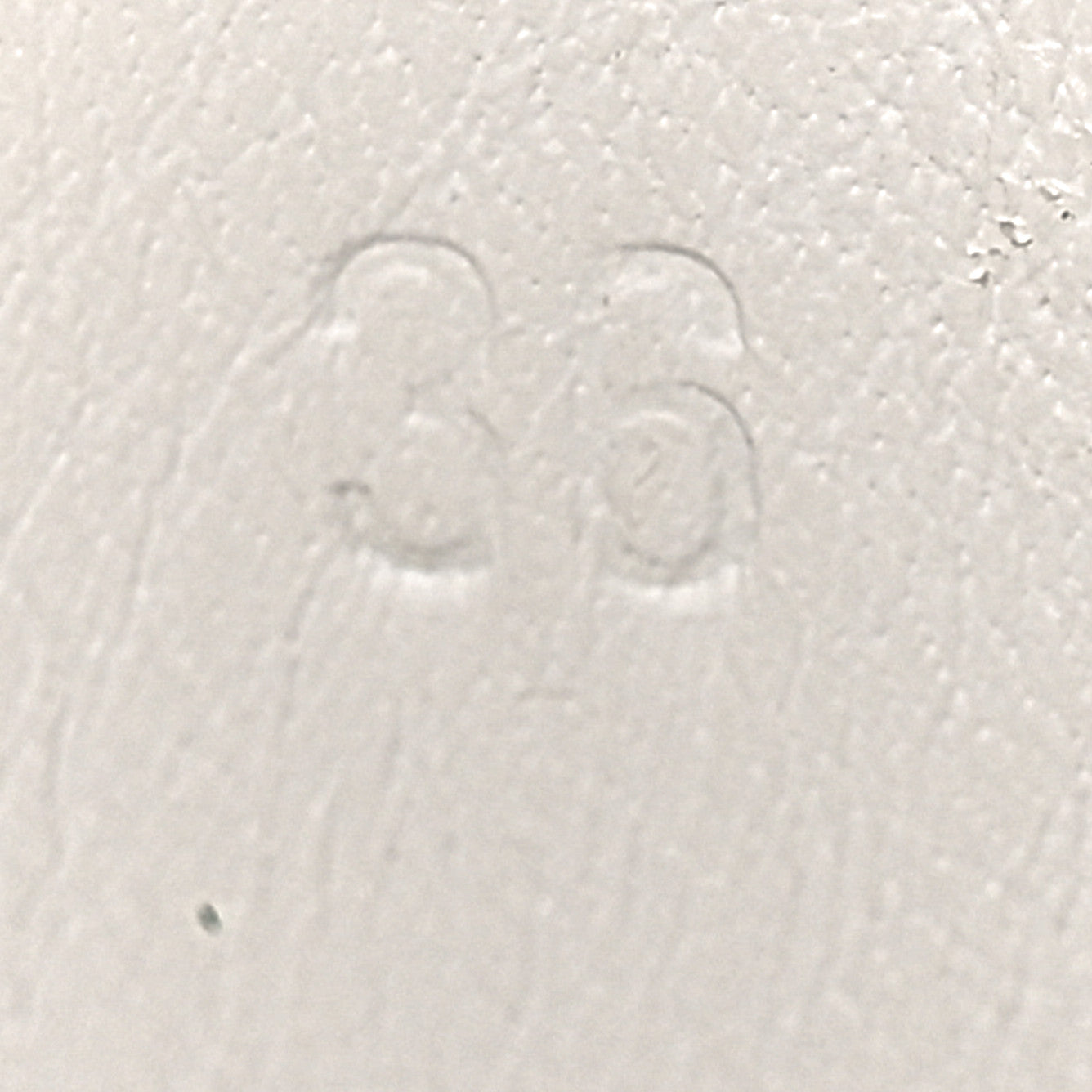 Calfskin Cross Sneakers 36 White