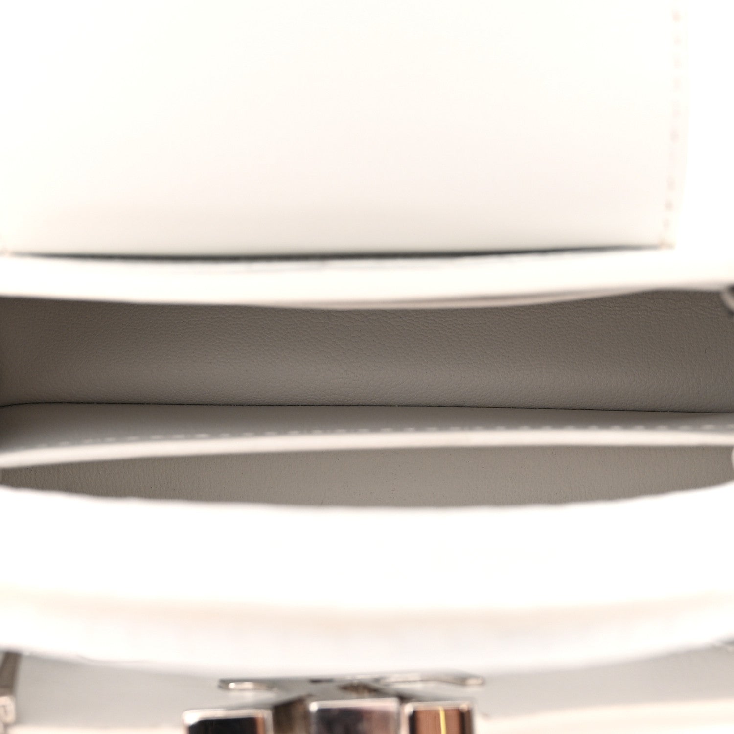 Louis Vuitton Crocodile Mini Capucines White 6 of 12