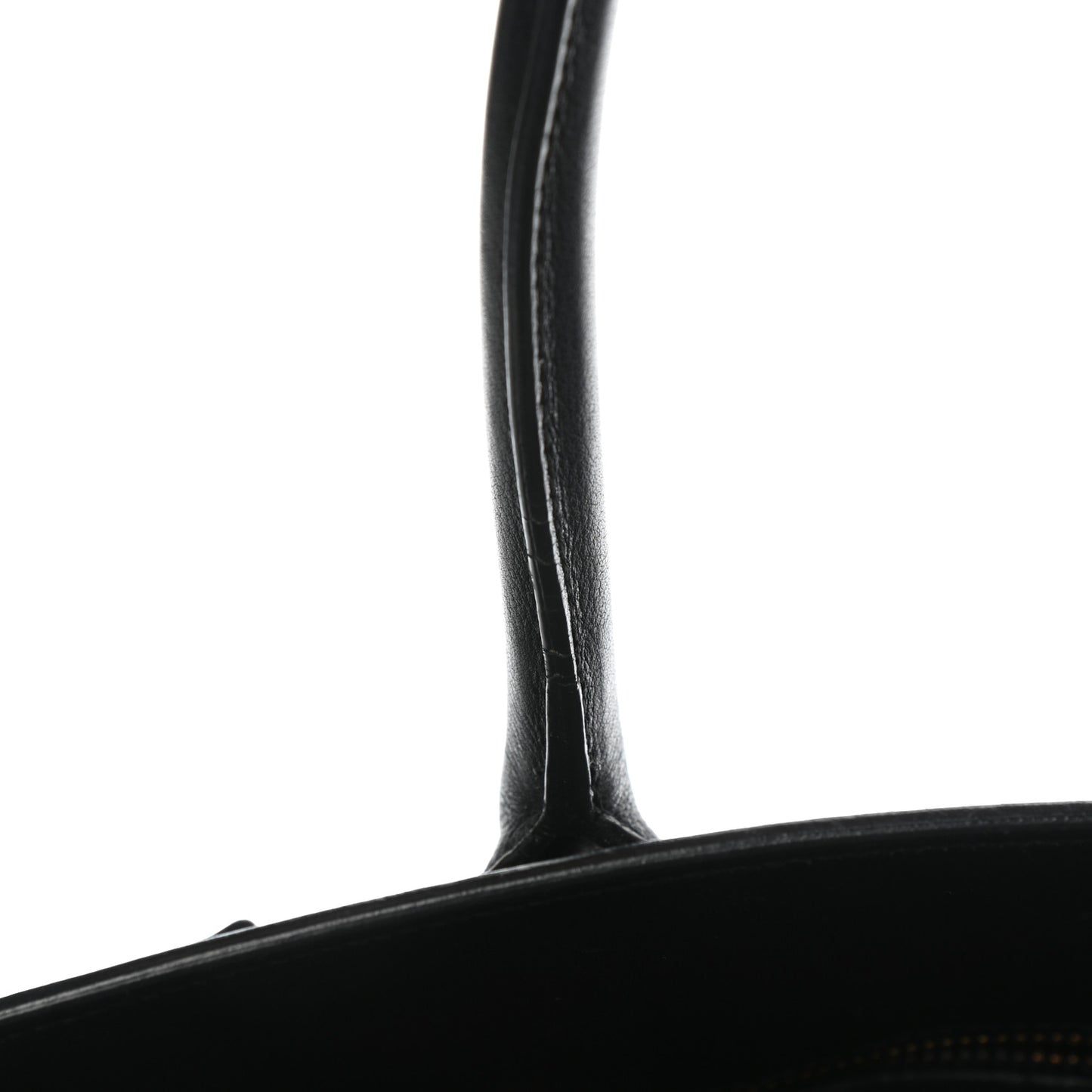 Calfskin Small Sac De Jour Black