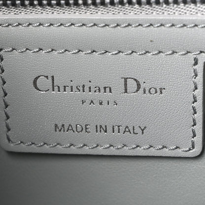 Christian Dior Calfskin Macrocannage Medium Caro Bag Iron Grey 6 of 10