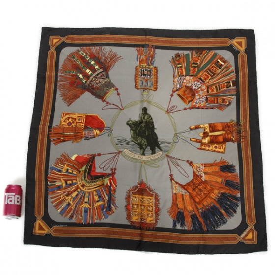 Silk Cuirs Du Desert Scarf 90