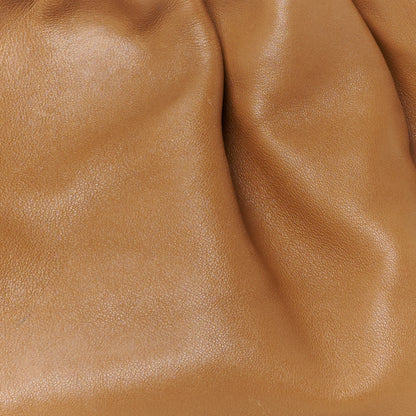 Bottega Veneta Smooth Butter Calf The Pouch Oversized Clutch Teak 9 of 9