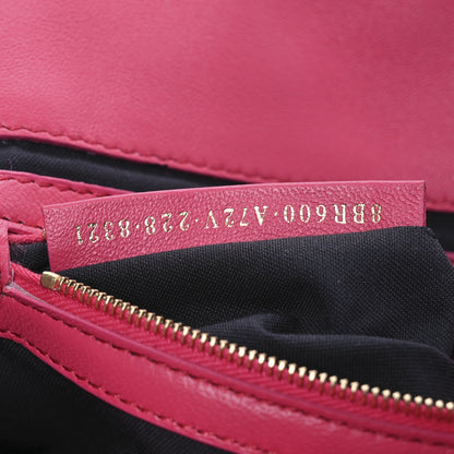 Fendi Nappa FF 1974 Embossed Baguette Lampone 7 of 13