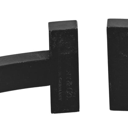 Tiffany Black-Coated Stainless Steel T Square Bracelet 3 of 3